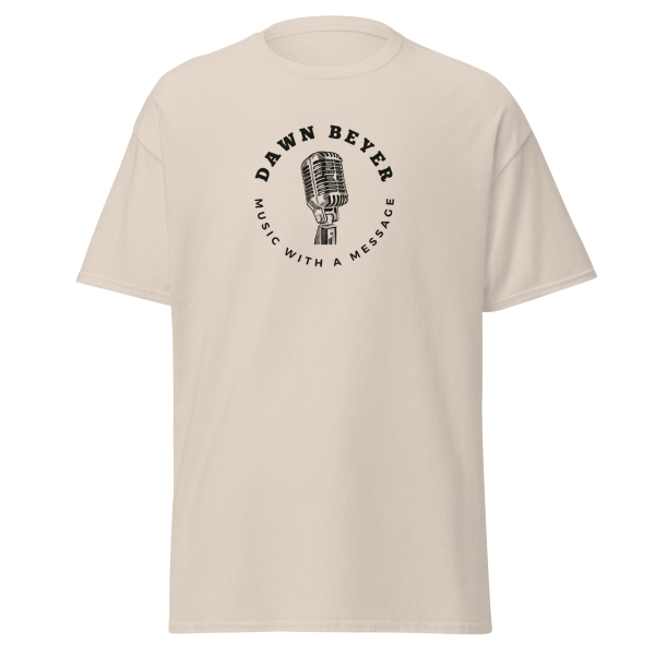 MUSIC WITH A MESSAGE Unisex classic tee - Image 42