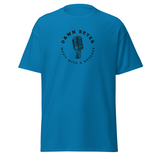 MUSIC WITH A MESSAGE Unisex classic tee - Image 2