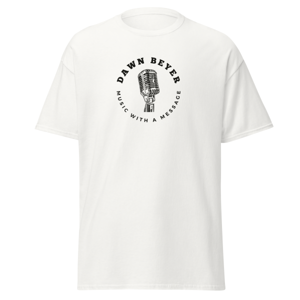 MUSIC WITH A MESSAGE Unisex classic tee