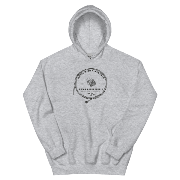 MUSIC WITH A MESSAGE Unisex Hoodie - Image 4