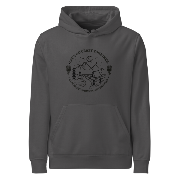 WHISKEY ADVENTURES Unisex organic mid-weight hoodie - Image 2