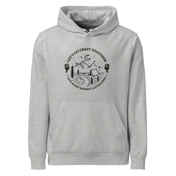 WHISKEY ADVENTURES Unisex organic mid-weight hoodie