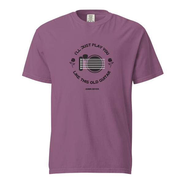 THIS OLD GUITAR Unisex garment-dyed heavyweight t-shirt - Image 2