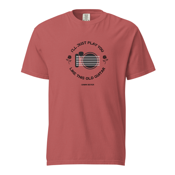 THIS OLD GUITAR Unisex garment-dyed heavyweight t-shirt - Image 6