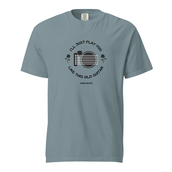 THIS OLD GUITAR Unisex garment-dyed heavyweight t-shirt - Image 25