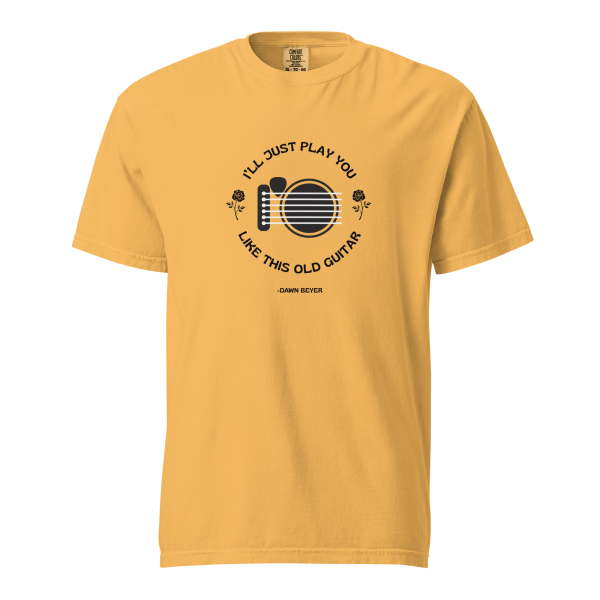 THIS OLD GUITAR Unisex garment-dyed heavyweight t-shirt - Image 41