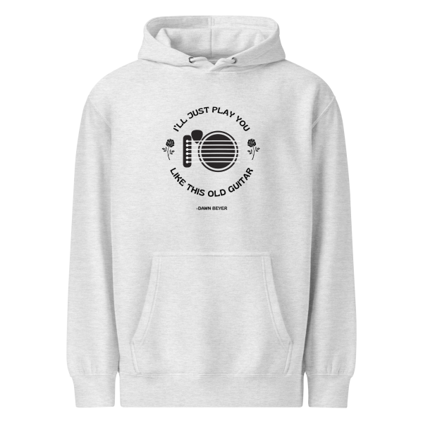 THIS OLD GUITAR Unisex premium mid-weight hoodie - Image 2