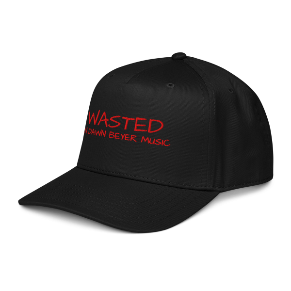 WASTED on DAWN BEYER MUSIC baseball 5 panel cap - Image 4