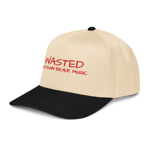 WASTED on DAWN BEYER MUSIC baseball 5 panel cap - Image 7