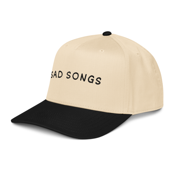 SAD SONGS Brooklyn style 5 panel cap - Image 3