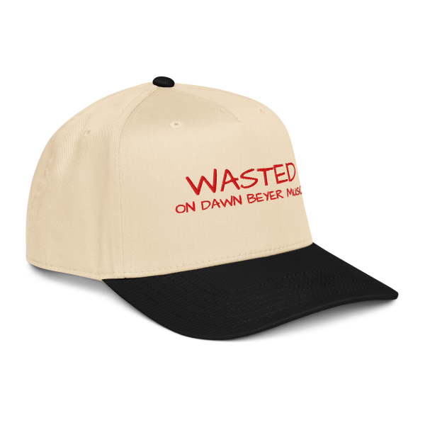 WASTED on DAWN BEYER MUSIC baseball 5 panel cap - Image 8