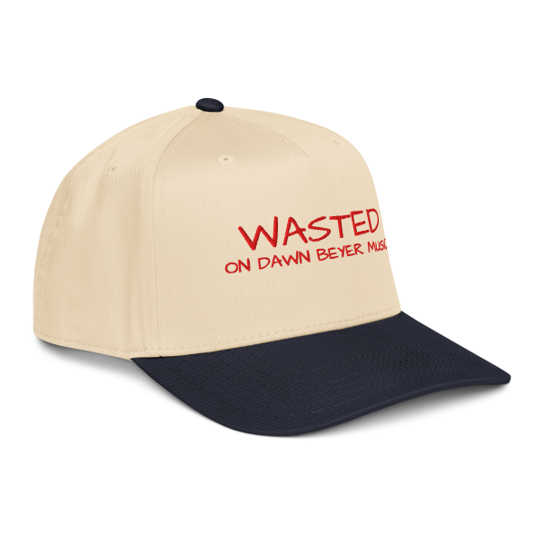 WASTED on DAWN BEYER MUSIC baseball 5 panel cap - Image 16