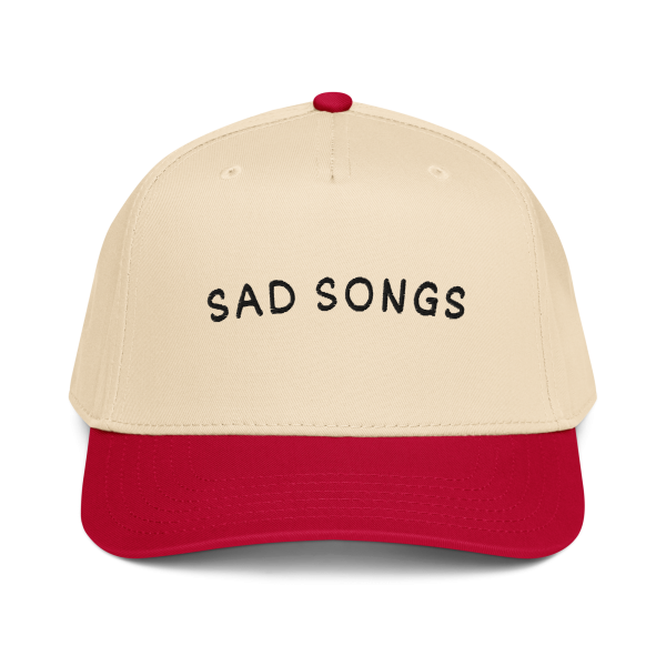 SAD SONGS Brooklyn style 5 panel cap - Image 5