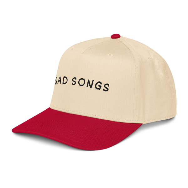 SAD SONGS Brooklyn style 5 panel cap - Image 7