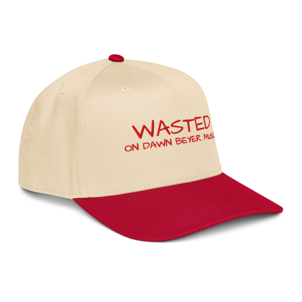 WASTED on DAWN BEYER MUSIC baseball 5 panel cap - Image 12