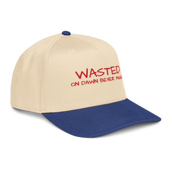 WASTED on DAWN BEYER MUSIC baseball 5 panel cap - Image 24