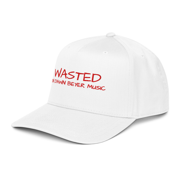 WASTED on DAWN BEYER MUSIC baseball 5 panel cap - Image 27