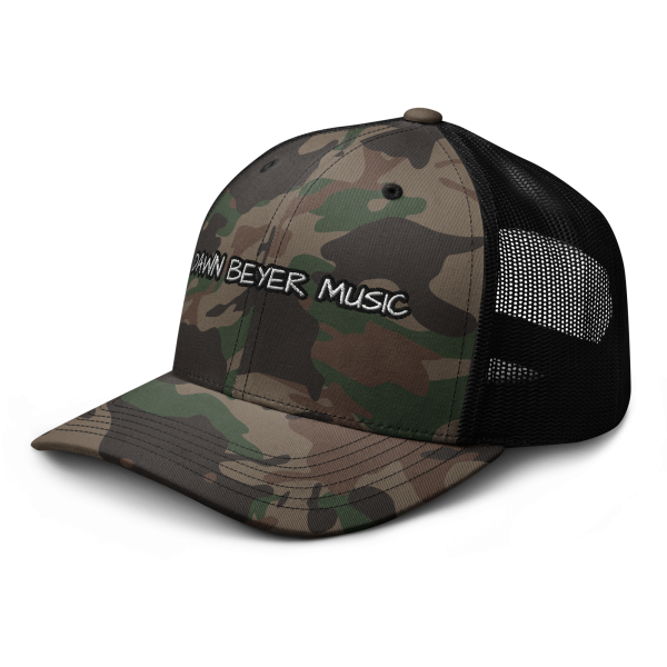 DAWN BEYER Camouflage trucker hat - Image 4