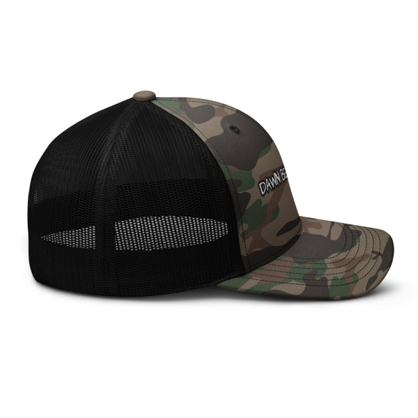 DAWN BEYER Camouflage trucker hat - Image 5