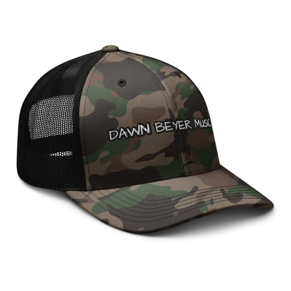 DAWN BEYER Camouflage trucker hat - Image 6