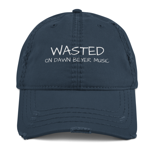 WASTED on DAWN BEYER MUSIC Distressed adjustable - Image 6
