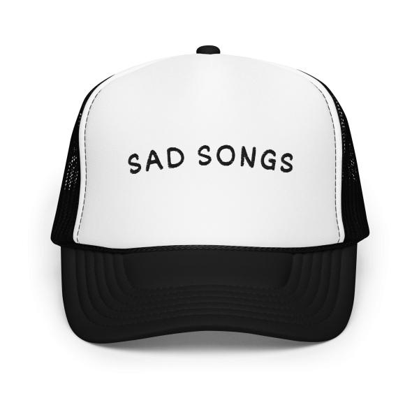 SAD SONGS seaside days Foam trucker hat - Image 10