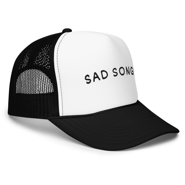 SAD SONGS seaside days Foam trucker hat - Image 12