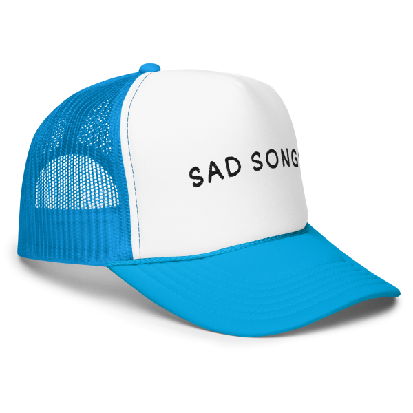 SAD SONGS seaside days Foam trucker hat - Image 6