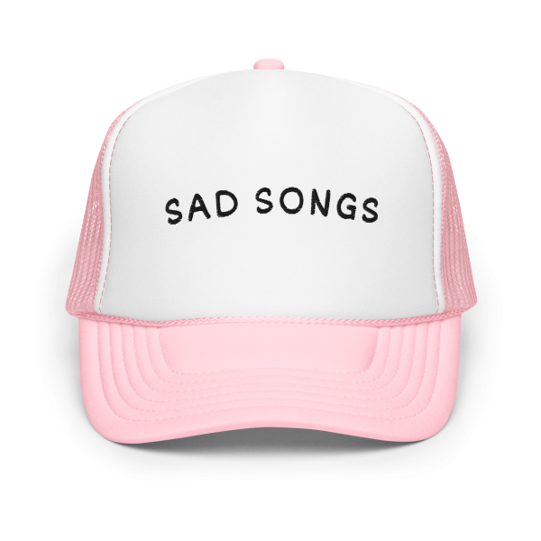 SAD SONGS seaside days Foam trucker hat - Image 7