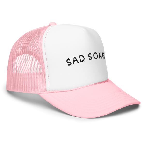 SAD SONGS seaside days Foam trucker hat - Image 9