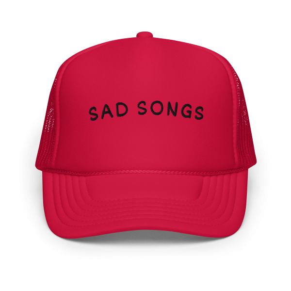 SAD SONGS seaside days Foam trucker hat - Image 2