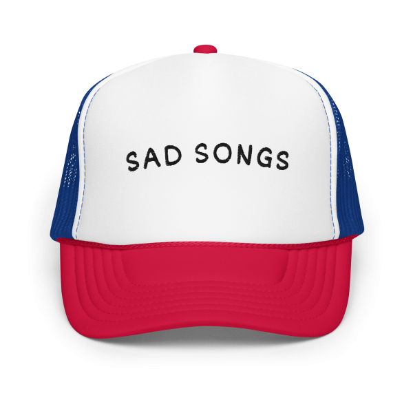 SAD SONGS seaside days Foam trucker hat - Image 13