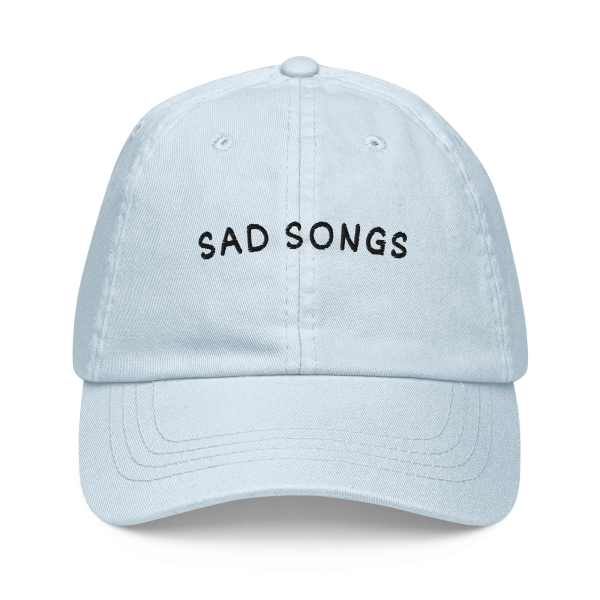 SAD SONGS beach bum Pastel baseball hat