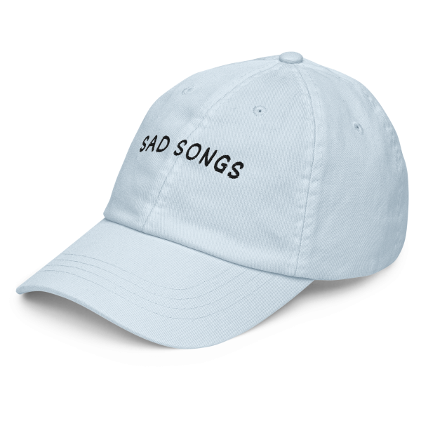 SAD SONGS beach bum Pastel baseball hat - Image 4