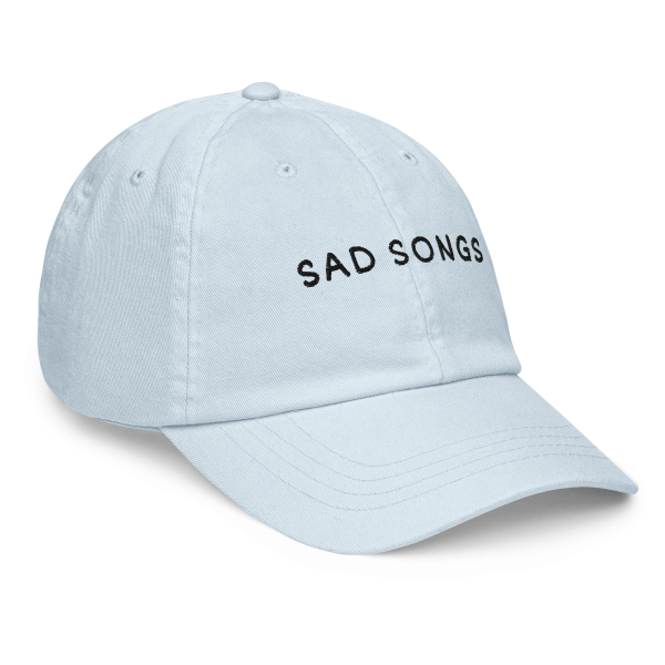SAD SONGS beach bum Pastel baseball hat - Image 6