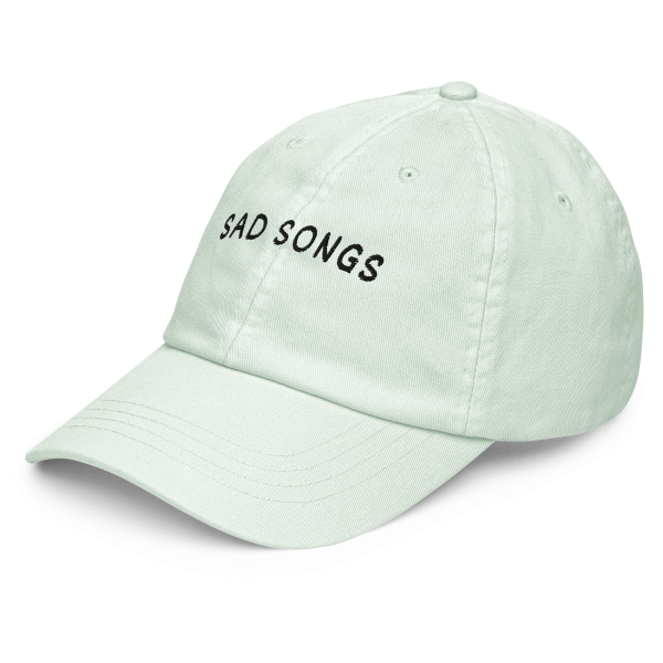 SAD SONGS beach bum Pastel baseball hat - Image 22