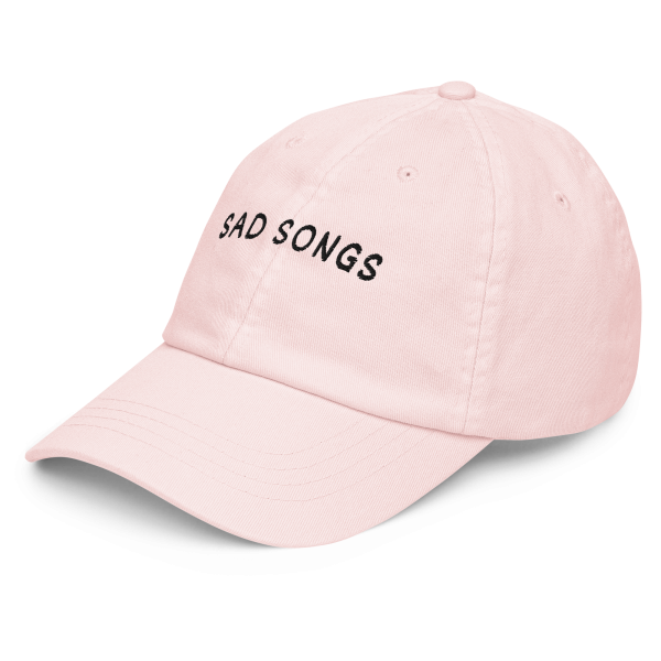 SAD SONGS beach bum Pastel baseball hat - Image 10