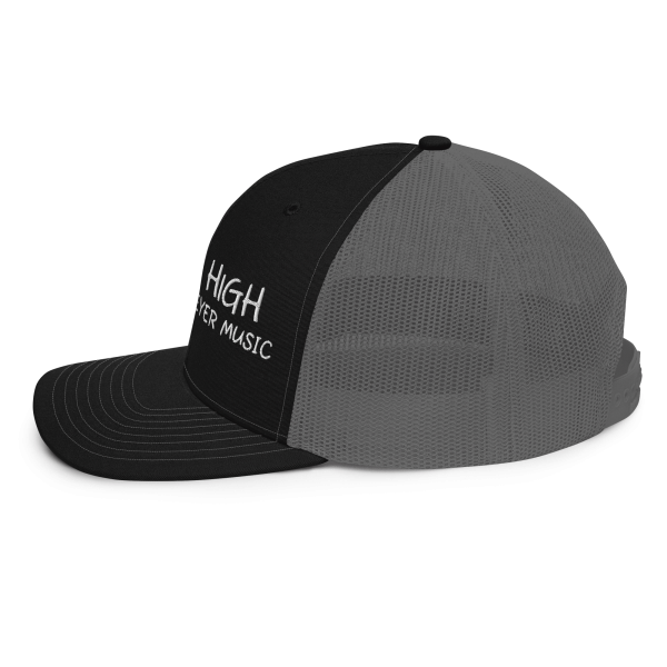 I GET HIGH on DAWN BEYER MUSIC Trucker Cap - Image 3