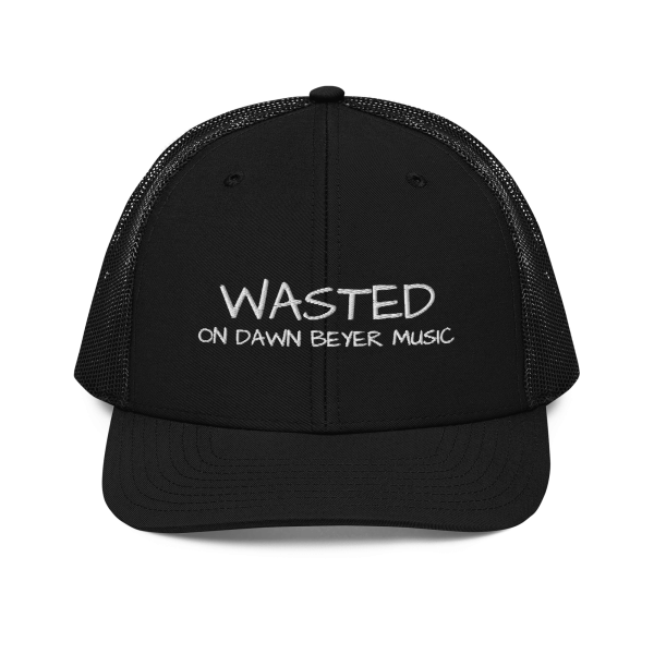 WASTED on DAWN BEYER MUSIC Trucker Cap - Image 7
