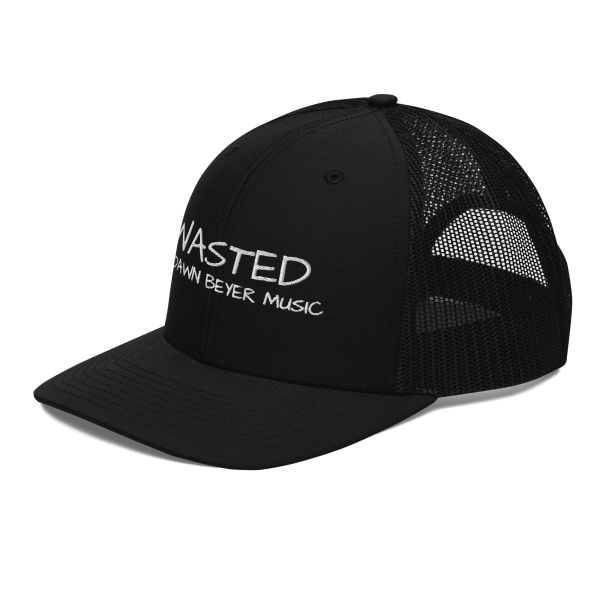 WASTED on DAWN BEYER MUSIC Trucker Cap - Image 8