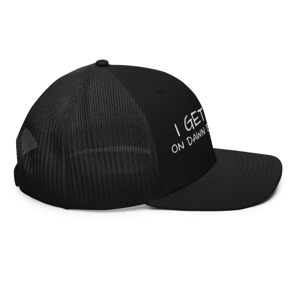 I GET HIGH on DAWN BEYER MUSIC Trucker Cap - Image 11