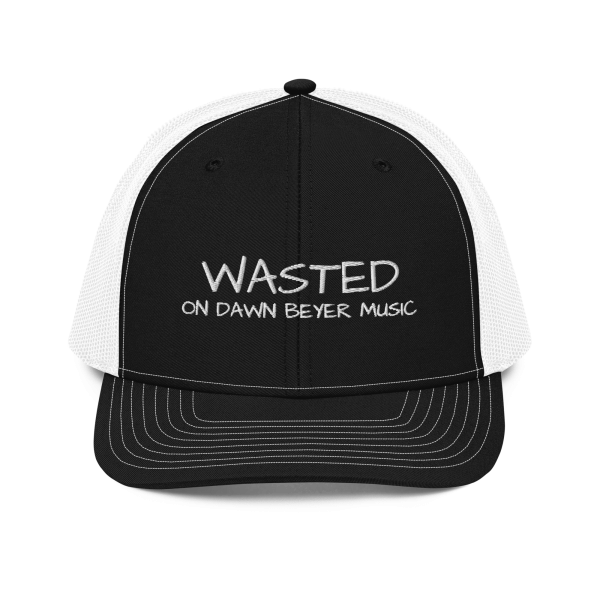 WASTED on DAWN BEYER MUSIC Trucker Cap - Image 13