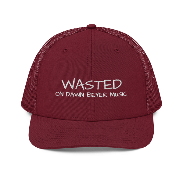 WASTED on DAWN BEYER MUSIC Trucker Cap - Image 19