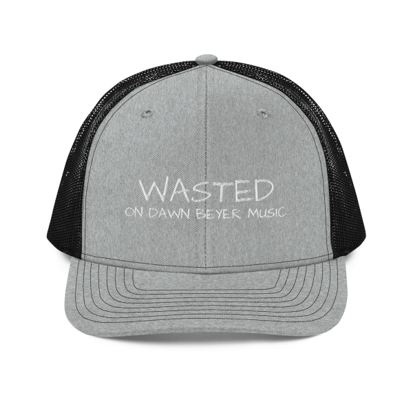WASTED on DAWN BEYER MUSIC Trucker Cap - Image 43