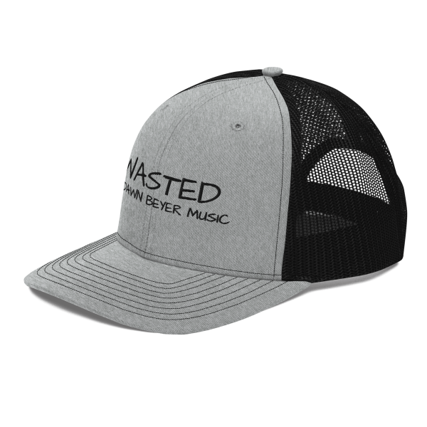 WASTED on DAWN BEYER MUSIC Trucker Cap - Image 8