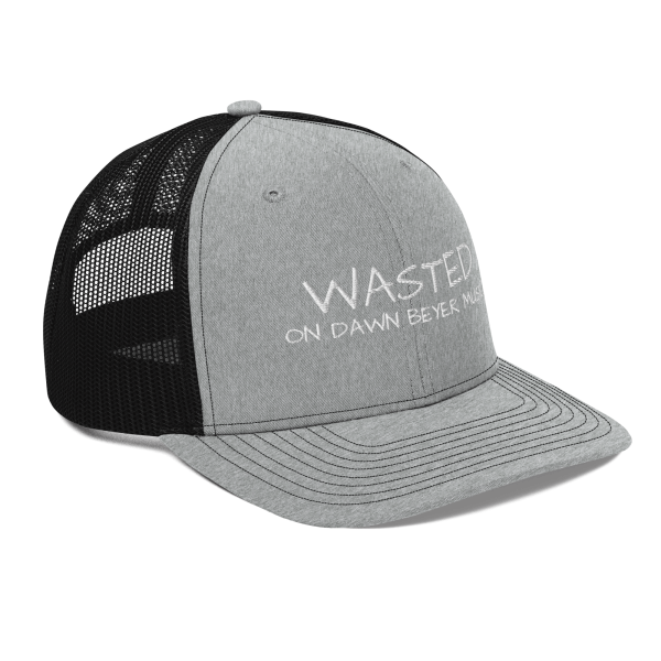 WASTED on DAWN BEYER MUSIC Trucker Cap - Image 46