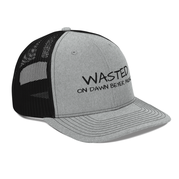 WASTED on DAWN BEYER MUSIC Trucker Cap - Image 10