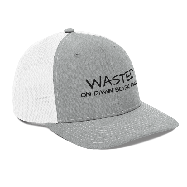 WASTED on DAWN BEYER MUSIC Trucker Cap - Image 4