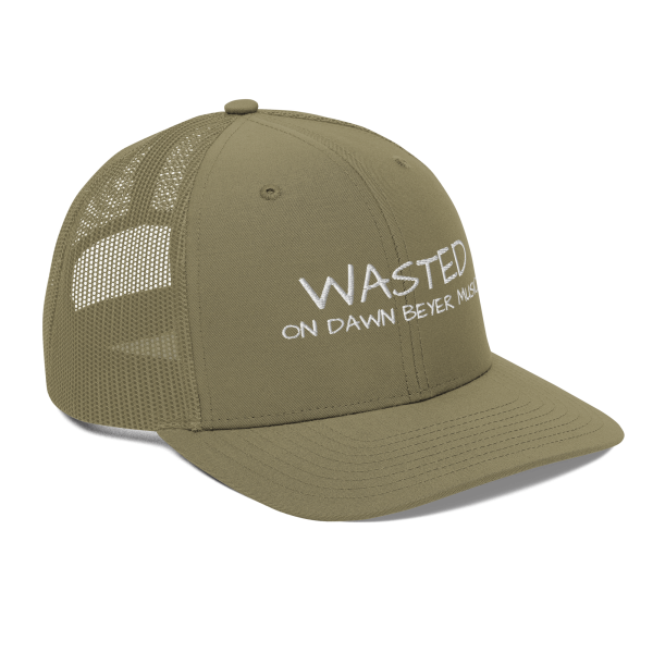 WASTED on DAWN BEYER MUSIC Trucker Cap - Image 34