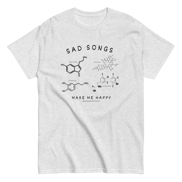 SAD SONGS everyday wear Unisex classic tee - Image 23